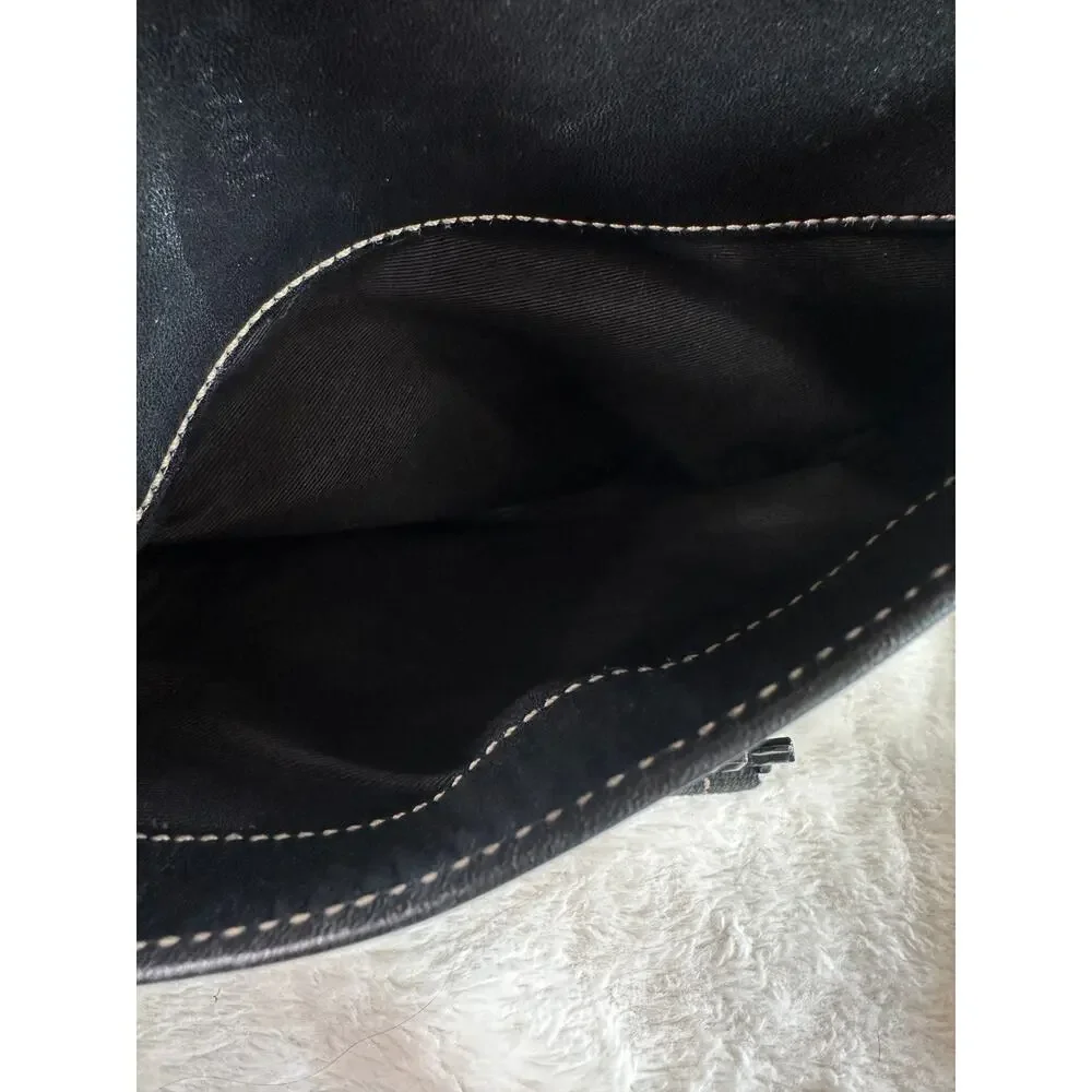 COACH Leatherware Messenger Briefcase Black 05A01 $698
